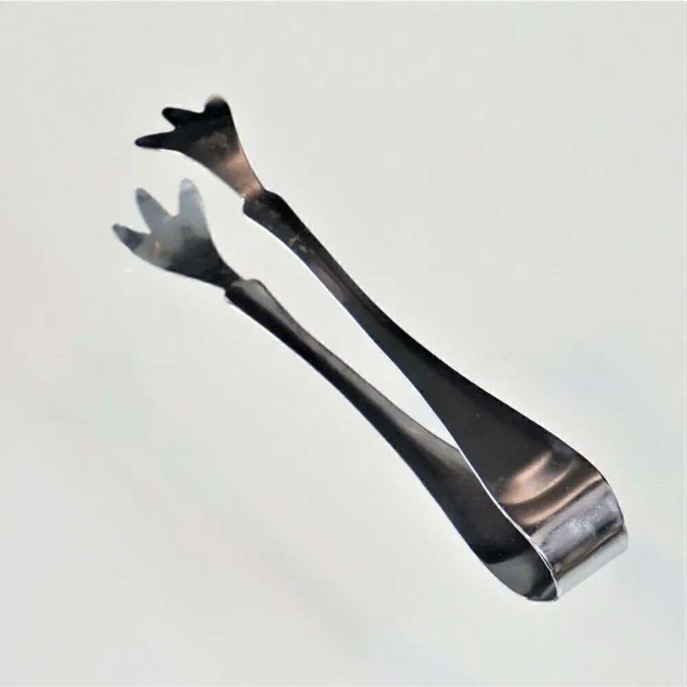 Ice Sugar Cube Tong Kitchen Bar Tool Stainless Steel